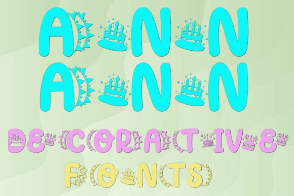 Annann: The Festive Font for Celebratory Design