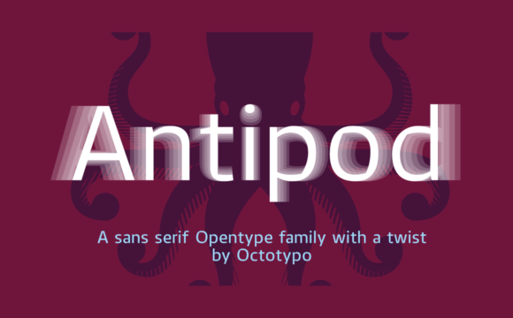 Antipod: A Sans-Serif Typeface with Artisan Soul
