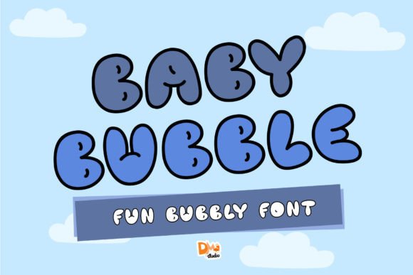 Baby Bubble: Crafting Gentle Branding with Soft Typography