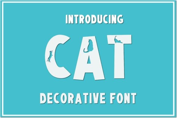 Cat Lady Font: A Playful Asset for Modern Design