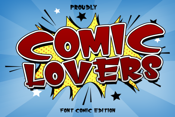 Comic Lovers: A Joyful Color Font for Standout Designs