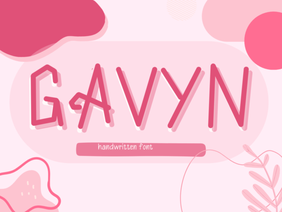 Gavyn: A Handwritten Font for Timeless Branding
