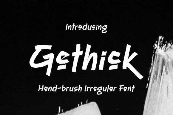 Gethick: The Sweet & Bold Handwritten Font for Modern Design