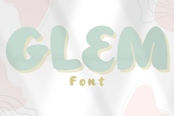Glem: Handwritten Font Design for Unique Branding