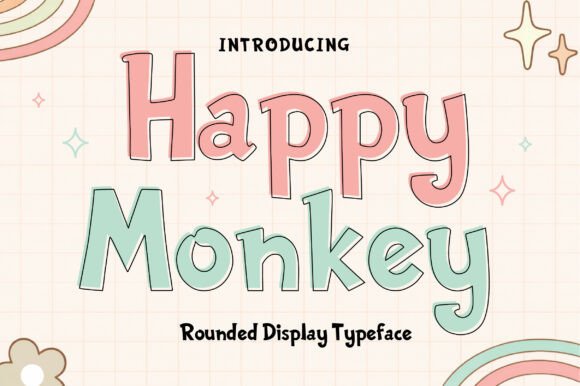 Happy Monkey: A Playful Font for Joyful Design