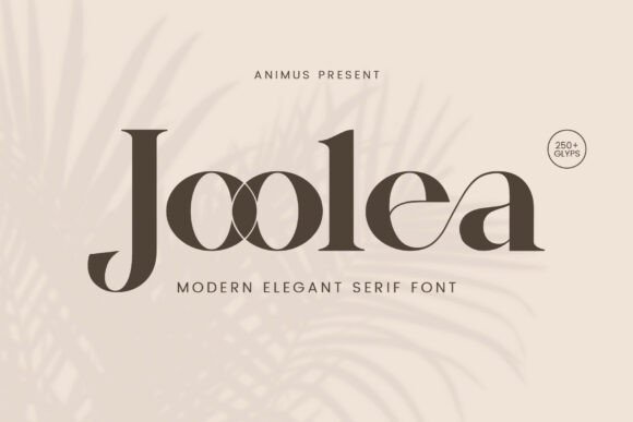 Joolea: Crafting Visual Elegance with a Modern Serif Typeface