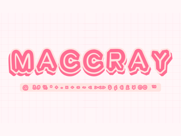 Maccray: A Font That Whispers Magic