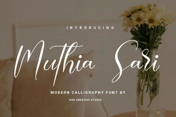 Muthia Sari: Elevating Designs with Modern Script