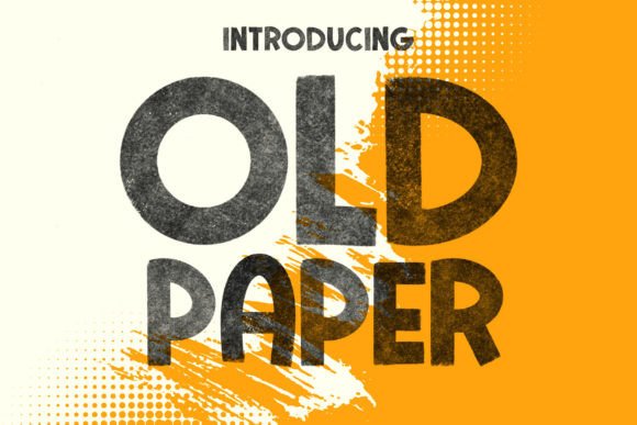 Old Paper: A Handwritten Bitmap Font for Authentic Design