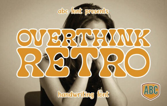 Overthink Retro Font: High-Energy Typography for Visual Impact