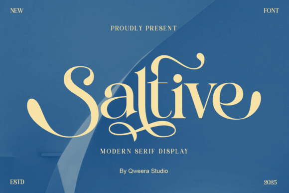 Saltive: A Modern Serif for Authentic Brand Stories