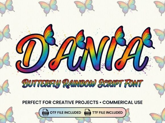 Spread Joy and Color with Dania: A Vibrant Display Script