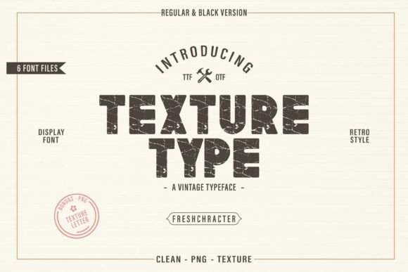Texture Type: Mastering Vintage Grunge Typography