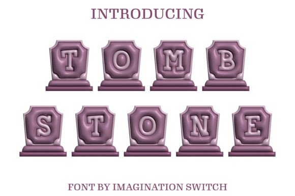 Tombstone Inflated: A 3D Font for Dynamic Visuals