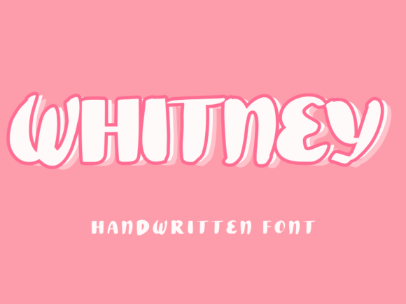 Whitney: A Handwritten Font for Modern Design