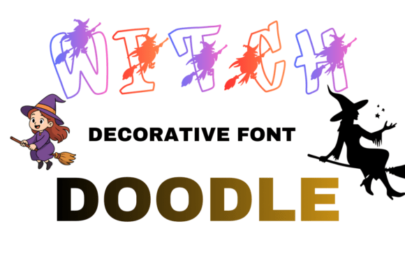 Witch Doodle: A Playful Typeface for Enchanting Design